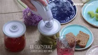 Fresh & Ready to Go &bull; Handheld Vacuum Set by Gorenje
