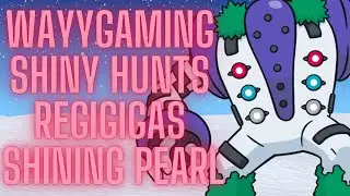 🔴LIVE- SHINY HUNTING Regigigas Via Soft Resets Pokemon Shining Pearl!!!!!!!