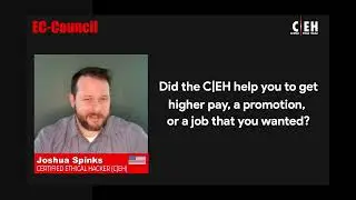 How Job Opportunities Started Rolling to Me After Completing C|EH Certification | Joshua Spinks