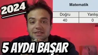 2025 Ayt Matematik Nasıl Çalışılır ? Sıfırdan 40 Nete