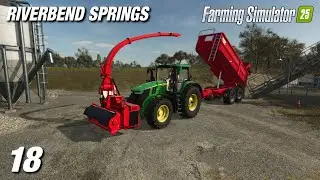 Starting Up The Cement Factory! | Riverbend Springs | Farming Simulator 25 - Ep18