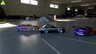 Rc Cars drifting Tandem/Train Action