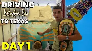 Driving Kingda Ka to Texas - DAY 1 | Hersheypark & Great Adventure!