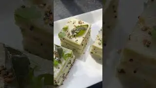 15min😍suji sandwich dhokla😋#quickrecipe #trendingshorts #healthyfood #yummy #food #trending🥳😍🥳