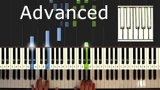 Chopin Prelude in E Minor Op. 28 No. 4 - Piano Tutorial Easy - How To Play (Synthesia)