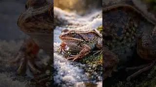 Wood Frog Stops Its Heart to Survive Winter|मेंढक सर्दी में जम जाता है, फिर ज़िंदा हो जाता है|