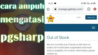 Pgsharp Out Of Stock | Begini Caranya