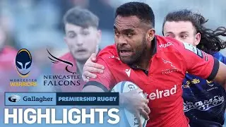 Worcester v Newcastle - HIGHLIGHTS | 6-Try Demolition at Sixways! | Gallagher Premiership 2021/22