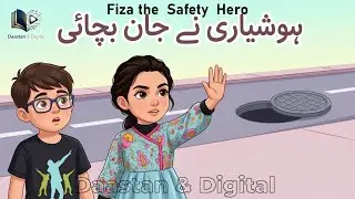 Fiza the Safety Hero 👧⚠️ | Kids Safety Story | Hoshiari Ne Jaan Bachai Kids Moral & Safety Story