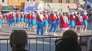 Orkiestra &bdquo;Grandioso&rdquo; z Radomia. Przegląd Orkiestr Dętych w Skale 2025 