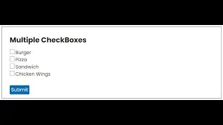 How to Get the Values from the Multiple Check Boxes| HTML CSS JS