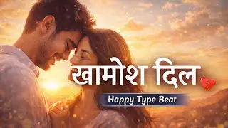 Khamosh Dil 💛 | Happy Type Beat | Hindi Emotional Love Beat 2026