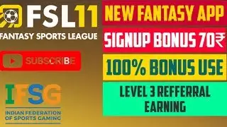 New Fantasy App | 100% Bonus Use Fantasy App | 2020