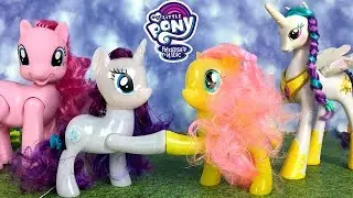 MY LITTLE PONY SHINING FRIENDS FLUTTERSHY AND RARITY - UNBOXING