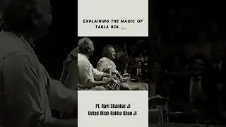 Pt. Ravi Shankar Ji | Ustad Allah Rakha Khan ji | Tabla #shorts #music #song #tabla #artist #shorts
