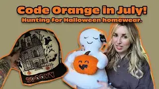 Code Orange shopping for Halloween in July! Home Sense finds.