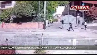RAPINA NELLA CASA DI FAMIGLIA DI JOE FORMAGGIO, MINACCIATA LA SORELLA | 28/09/2025