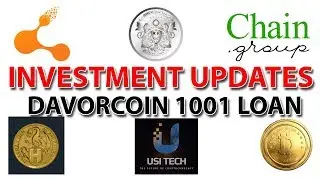 Investment Updates : Bitconnect, Regalcoin, Chain Group, Hextracoin, USI Tech, Davorcoin