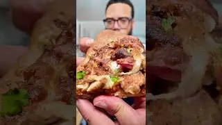 Cheap Eats: Easy and Delicious BBQ Chicken Bacon Pizza On A Budget! #pizza
