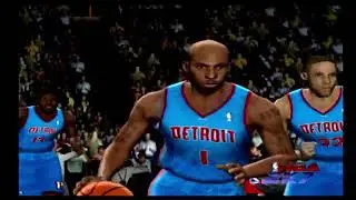 NBA 2K7 Наггетс против Пистонс