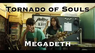 #Megadeth - Tornado of Souls Female Guitar and Bass Cover #メガデス