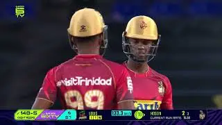 CPL Men 6IXTY: Match 9 Highlights - Knight Riders beat Patriots by 3 runs