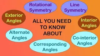 Rotational & Line Symmetry | Alternate, Corresponding, Co-interior Angles | IGCSE Maths 0580