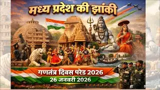 Madhya Pradesh Tableau | Republic Day Parade 2026 | 26 January, 2026 | Bharat Update
