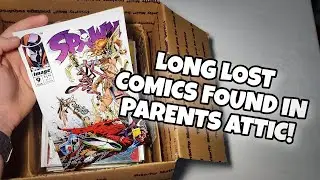 Long Lost Comics FOUND in Parents ATTIC!!!