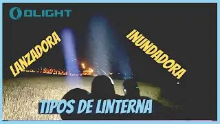 🔥Tipos de linterna🔥 [ LANZADORA vs INUNDADORA vs EDC ]