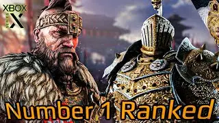 FOR HONOR - Number 1 Ranked Highlander Vs Number 1 Ranked Lawbringer! Close Fight!!!