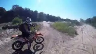 KTM 300 at Red River Motorcycle Trails