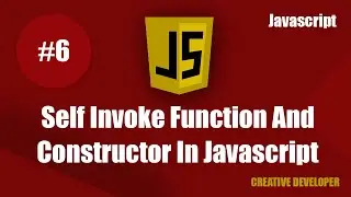 Self invoke function in javascript || constructor in javascript || Javascript || Javascript Tutorial