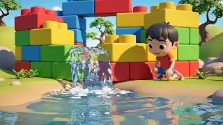 Fortnite Little Hero Built a Fort Inside a Castle | Nursery Rhymes for Kids & Baby Songs