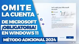 Nuevo método para saltar el inicio obligatorio de sesión de cuenta Microsoft en Windows 11 💻