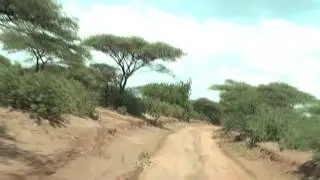 Road conditions to Lake Eyasi in Tanzania