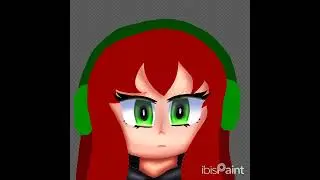 Glemda Aoki #ibispaint #ibispaintx #art #oc #originalcharacter