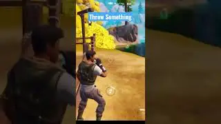 Throw something - Fortnite Chapter 4 S1 #fortnite #fortnitechallenges #fortnitetutorials
