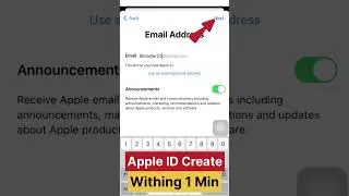 AppleID withing 1min | How To Create AplleID | apple id