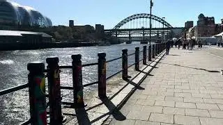 Bristolian in Newcastle & Gateshead - arenas and harbour side model