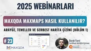 MAXQDA MAXMaps Nasıl Kullanılır? Aray&uuml;z, Temeller ve Serbest Harita &Ccedil;izimi (B&ouml;l&uuml;m 1)