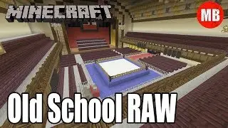WWE Minecraft Arena | Old School Monday Night RAW (RAW 25)