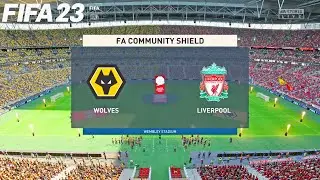 FIFA 23 | Wolves vs Liverpool - FA Community Shield - PS5 Full Match & Gameplay