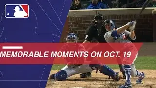 The top moments in baseball history from October 19