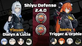 Yixuan, Dialyn, & Lucia | Sanby, Trigger, & Orpheus | Shiyu Defense Stage 6-7 | ZZZ 2.4 1st Rotation