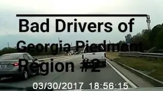 Bad Drivers of Georgia Piedmont Region #2
