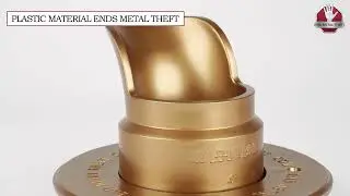 End Metal Theft Plastic Downspout Nozzles