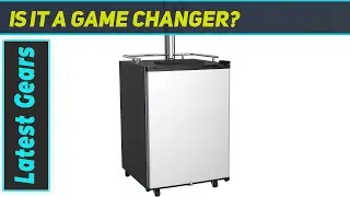 HCK Kegerator & Undercounter Refrigerator 2 in 1 K185: The Ultimate Cooling Companion for Your