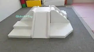 Soft Play Climbing Slide Set for Toddlers | Indoor Playground Foam Equipment &Play Structures 🏰✨