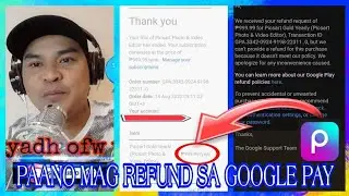 HOW TO REFUND YOUR MONEY IN GOOGLE PAY VERY EASY LANG (TAGALOGTUTORIAL)